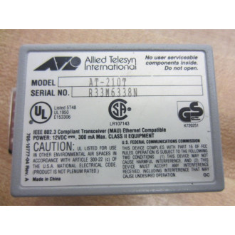Allied Telesyn CentreCOM AT-210T Transceiver AT210T - New No Box