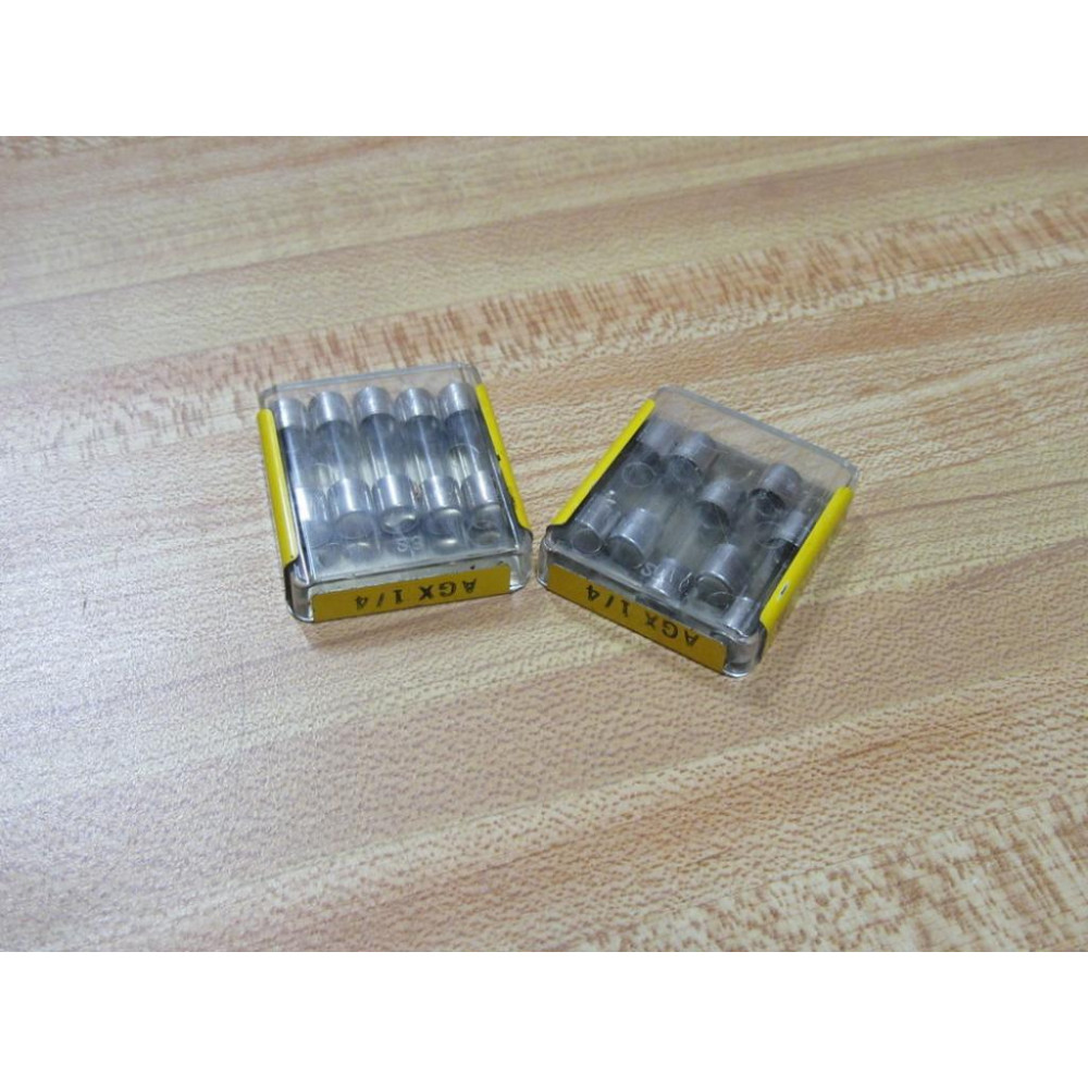 Buss AGX-14 Bussmann Fuse Cross Ref 6F051 Jagged Wire (Pack of 10)