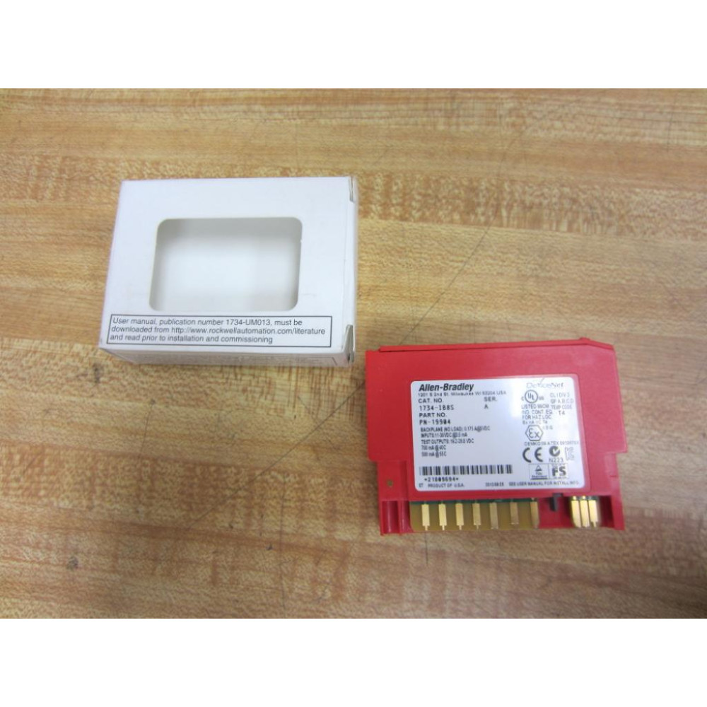 Allen Bradley 1734-IB8S Input Module 1734-1B8S Series A 0.175A @ 5VDC