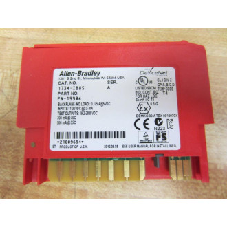 Allen Bradley 1734-IB8S Input Module 1734-1B8S Series A 0.175A @ 5VDC