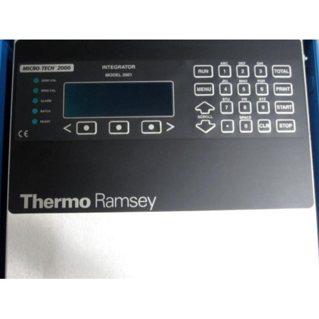 Thermo Ramsey 2001 Micro-Tech 2000 Electronic Integrator Enclosure Only ...