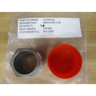 N32000-03 Midlock Cap N32000-03 - New No Box
