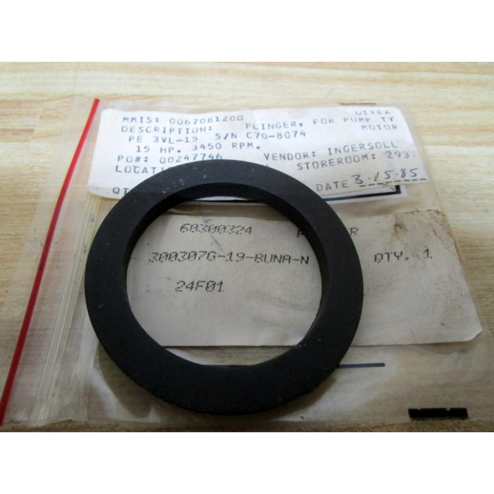 Ingersoll 300307G-19-BUNA-N Flinger 300307G19BUNAN