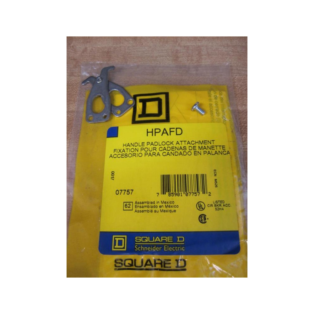 Square D HPAFD CB Handle Padlock Attachment