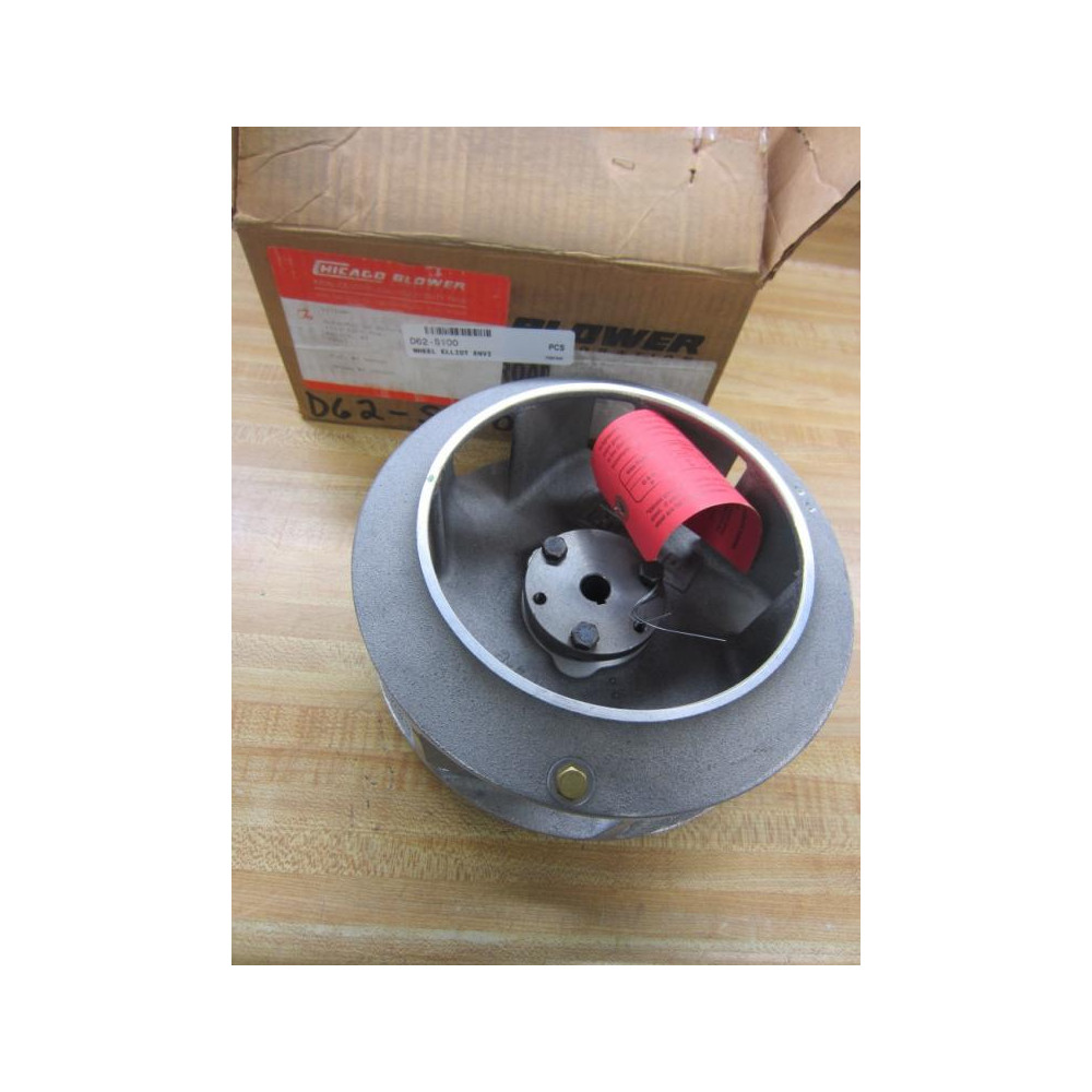 Chicago Blower D62-S100 Wheel Elliot 8-5-1-1