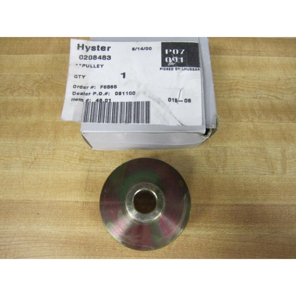 Hyster 0208483 Metal Pulley 830 Hy-0208483