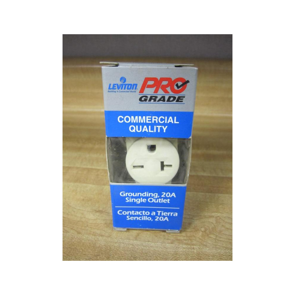 Leviton 5821-ISP Pro Grade Single Receptacle 5821ISP