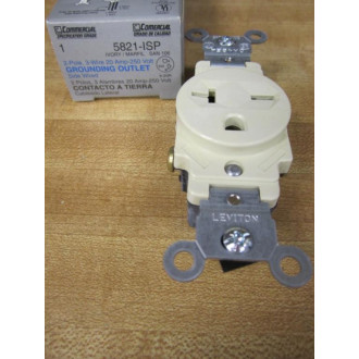 Leviton 5821-ISP Pro Grade Single Receptacle 5821ISP