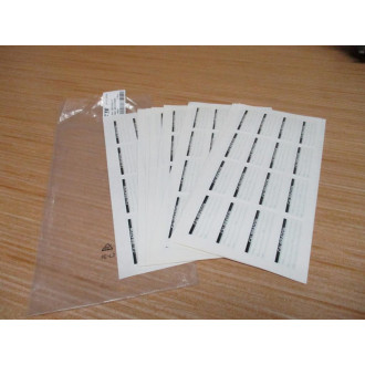 TE Connectivity QCC306BK Calibration Labels 1878660-7 (Pack of 108)