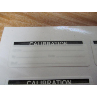 TE Connectivity QCC306BK Calibration Labels 1878660-7 (Pack of 108)