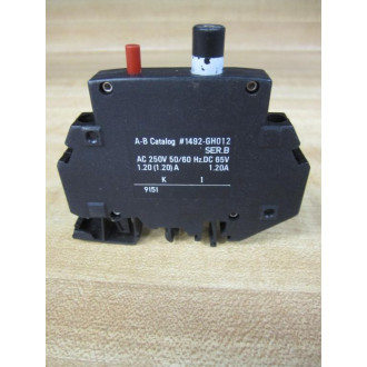 Allen Bradley 1492-GH012 Circuit Breaker 1492GH012 1.20A - Used