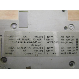 Merlin Gerin 60146 Square D Breaker 15A MG60146 Schneider - Used