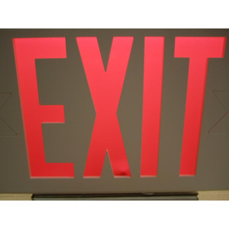 Cooper LPX60RWH Polycarbonate LED Exit Sign