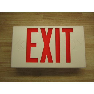 Cooper LPX60RWH Polycarbonate LED Exit Sign