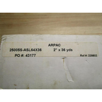 Arpac 25005S-ASL64X36 Tape CR1883 110627 803354