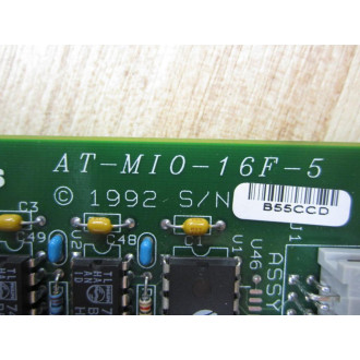 National 180985H-01 Board AT-MI0-16F-5  O 180987-01 - Used