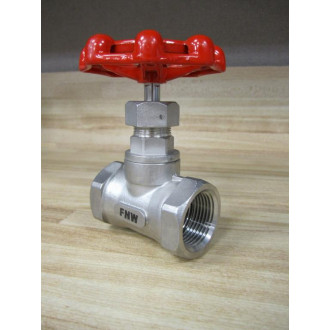 FNW CF8M-200 Stainless Steel Gate Valve 1" - New No Box