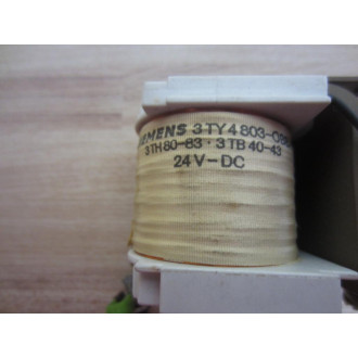 Siemens 3TY4803-0BB4 Coil 3TY4803OBB4 - Used