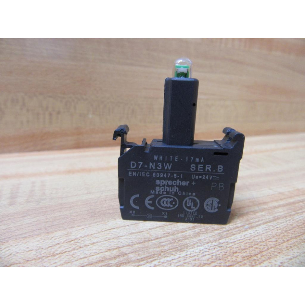 Sprecher + Schuh D7-N3W Lamp Module D7N3W - New No Box