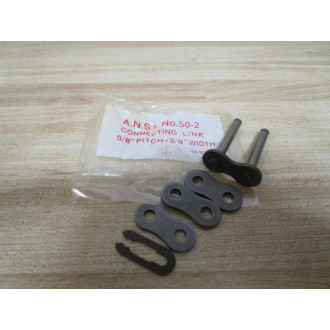 A.N.S.I 50-2 Connecting Link 502 (Pack of 2)