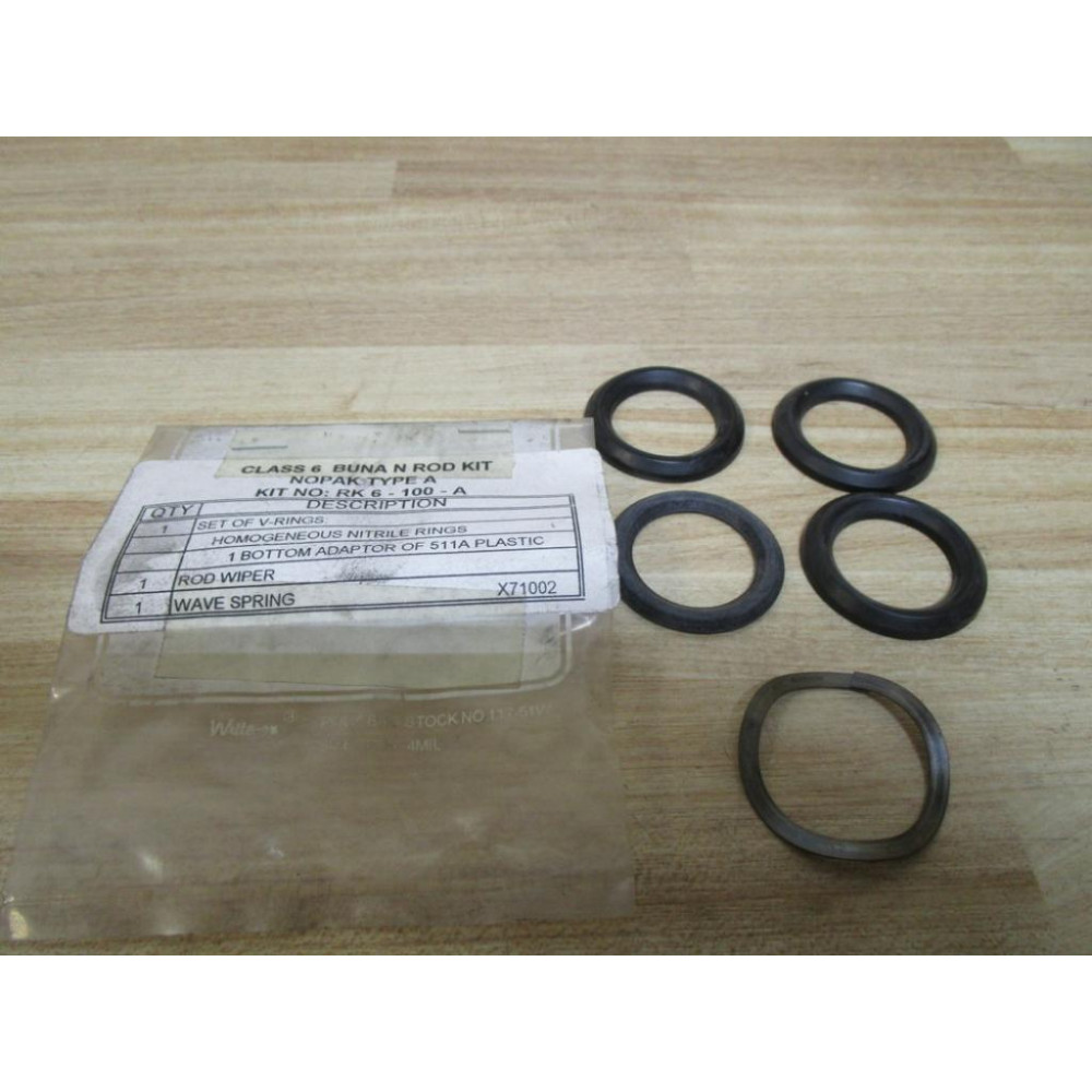 Nopak RK6-100-A Buna N Rod Kit