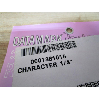 Datak K64 Datamark Dry Transfers 14" Alphabets