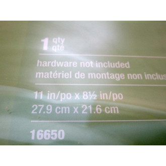 Staples 16650 Wall-Mount Sign Holder 16650