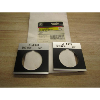 GE General Electric CR104PXN1BG001 Z-Axis, Down, Up (Pack of 2)