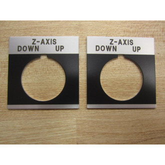 GE General Electric CR104PXN1BG001 Z-Axis, Down, Up (Pack of 2)