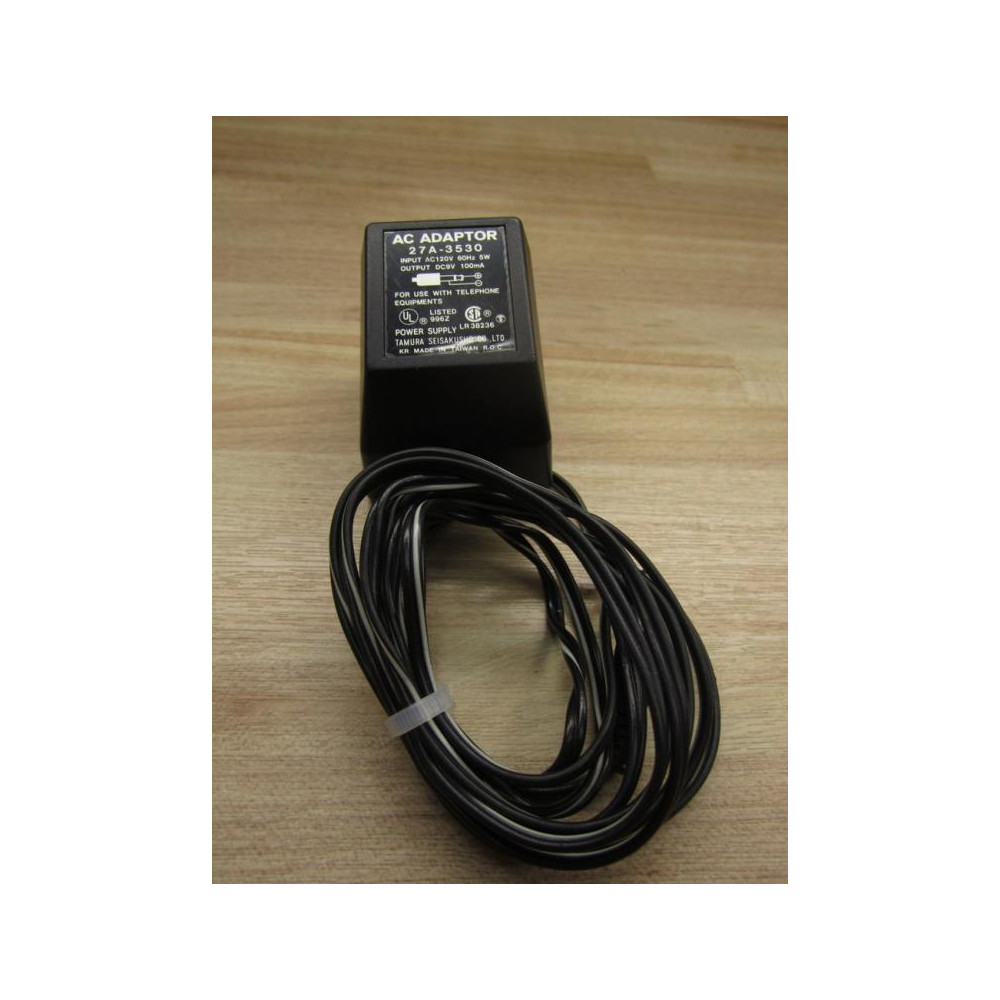 Tamura 27A-3530 AC Adapter - New No Box