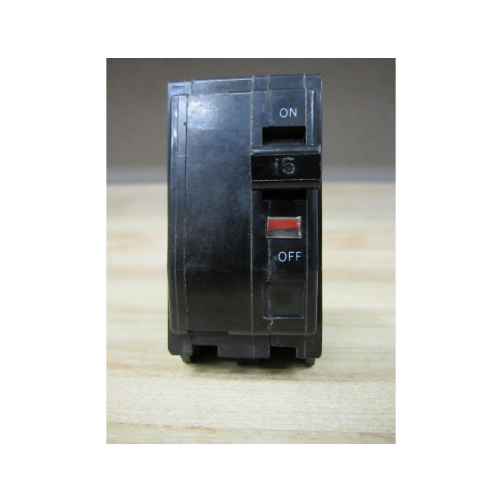 Square D QOB-120240 Circuit Breaker 15A - Used