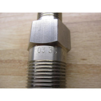 Minco TC102571  JU160G120 Thermocouple JU160G120 Probe Has Dent - Used