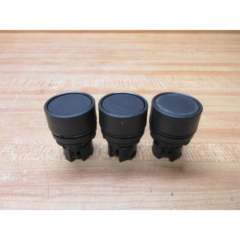 Allen Bradley 800EP-F2 Black Button 800EPF2 (Pack of 3) - Used