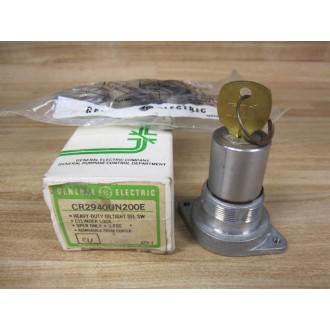 General Electric CR2940UN200E Selector Switch WKey