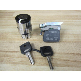 Schneider Electric XB4 BG61 Key Operated Selector Switch XB4BG61