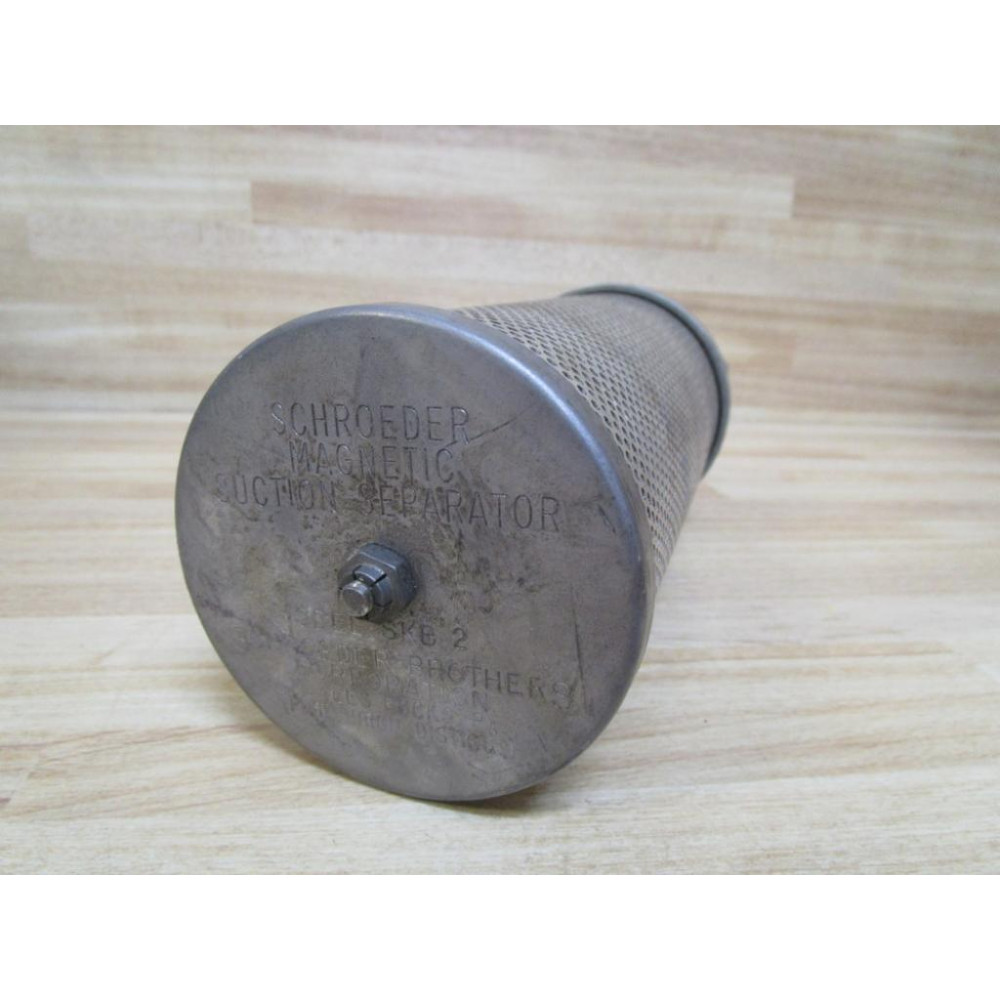 Schroeder SKB 2 Magnetic Suction Separator - New No Box