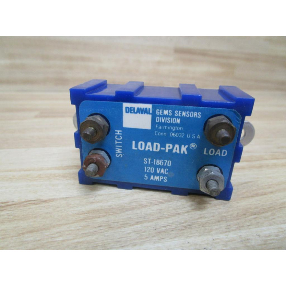 Delaval ST-18670 Relay - Used