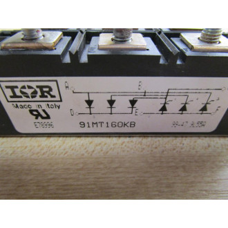International 91MT160KB Rectifier - Used