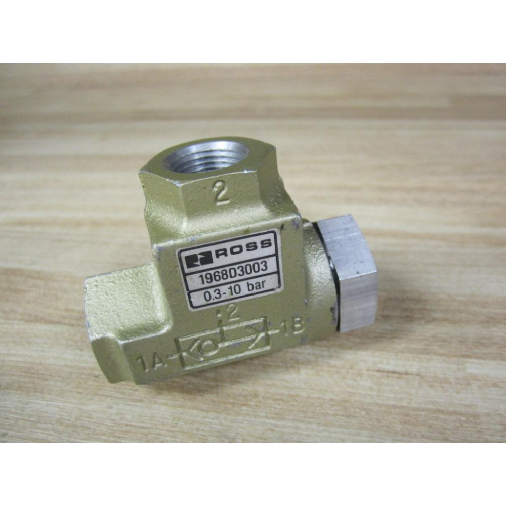 Ross 1968D3003 Shuttle Valve 38" Alt  D J - New No Box