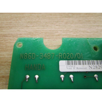 Fujitsu Limited N860-3487-T020 Circuit Board Fanuc N282914 - Used