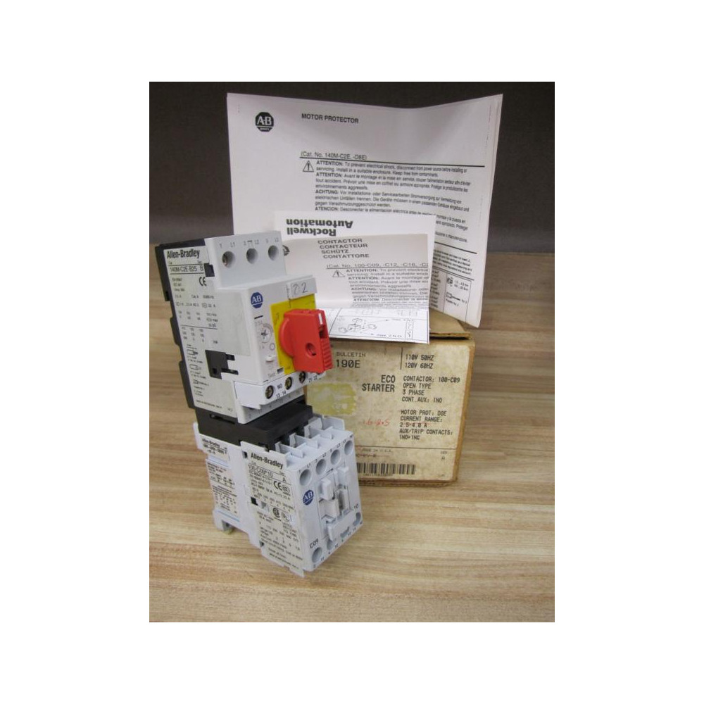 Allen Bradley 190E-AND2-DB40C-KY-R 190E Eco Starter 190EAND2DB40CKYR