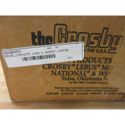 Crosby BB40459 Brake, Complete Load & Gasket 145778