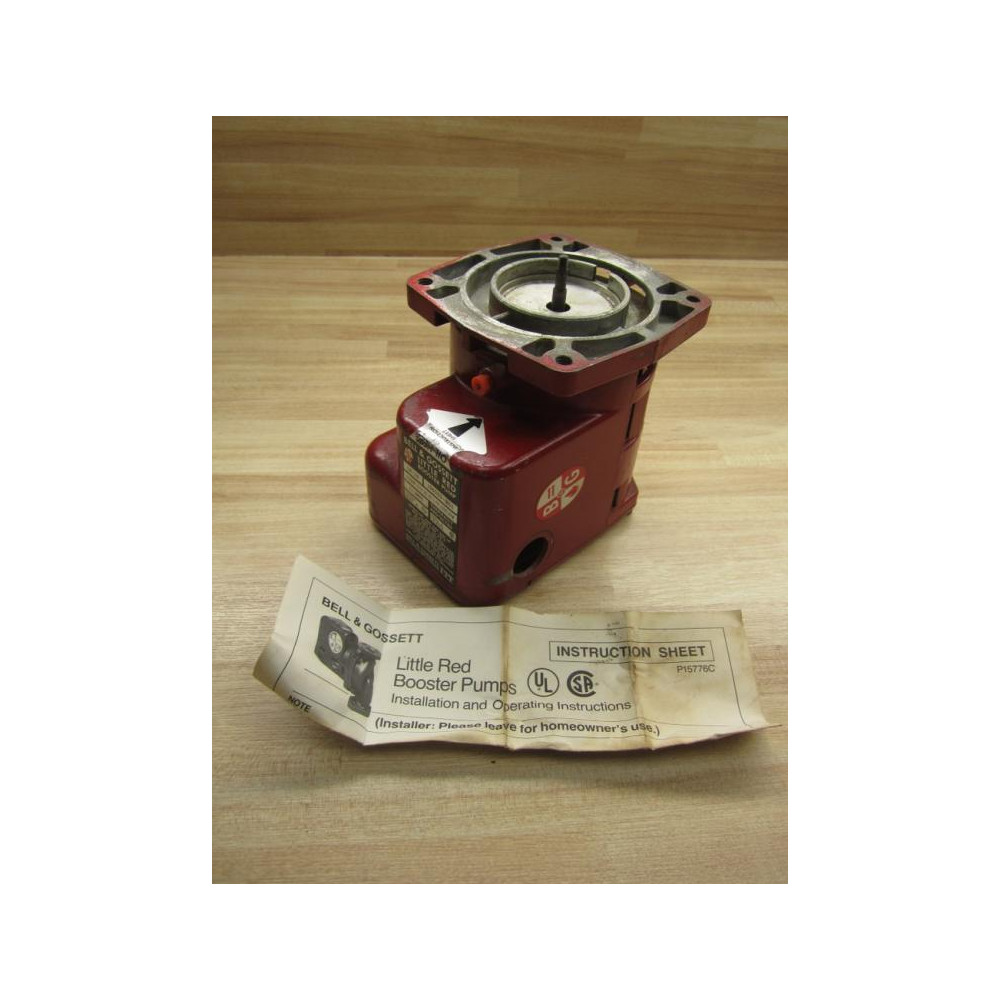 Bell & Gossett 106500-M58 Little Red Booster Pump LR-20 - Used