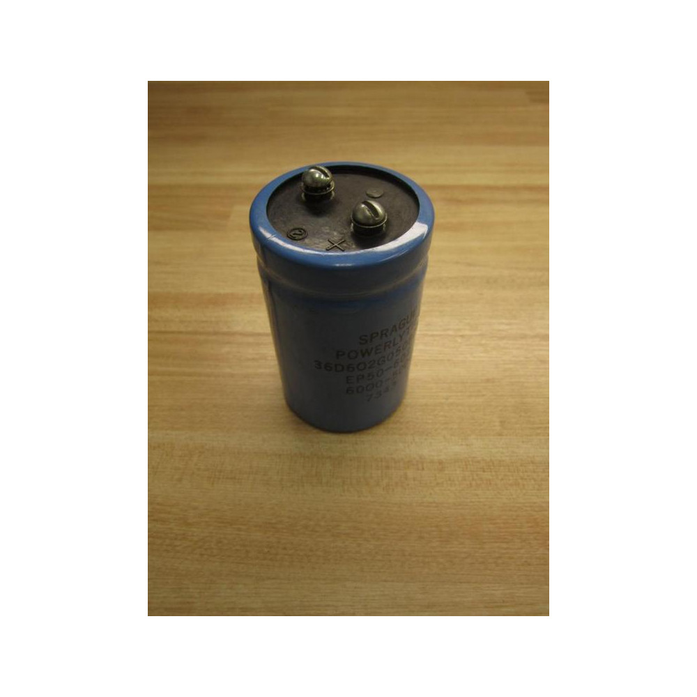 Sprague 36D602G050BB2A Capacitor - Used