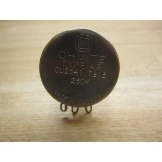 Ohmite CU2541 Potentiometer 250K Ohms - New No Box