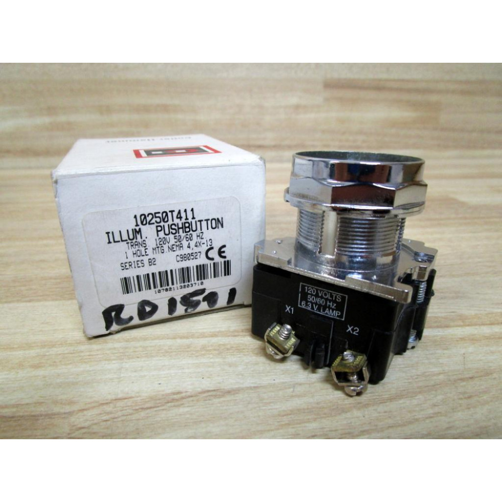 Cutler Hammer 10250T411 Eaton Pushbutton Operator