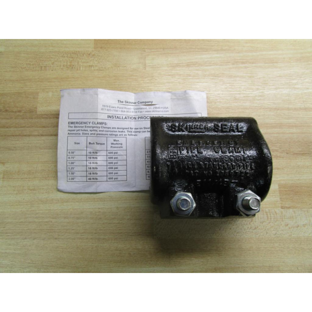 Skinner Seal 80014 Pipe Clamp