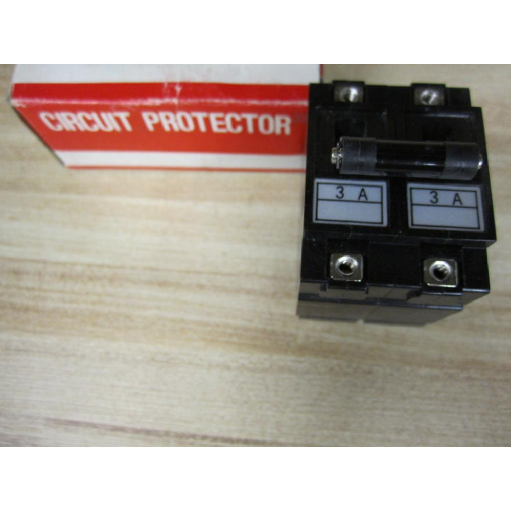 IDEC IZUMI NRAN-2100-3A-AD 2 Pole Circuit Protector NRAN21003AAD