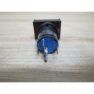 IDEC AL6H-M14P-R Pushbutton 16MM Red (Pack of 7) - Used