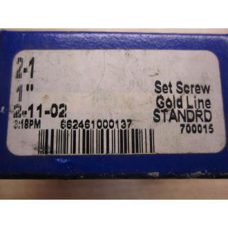 Sealmaster 2-1 Set Screw